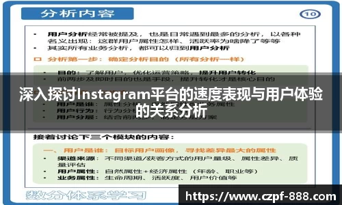 深入探讨Instagram平台的速度表现与用户体验的关系分析